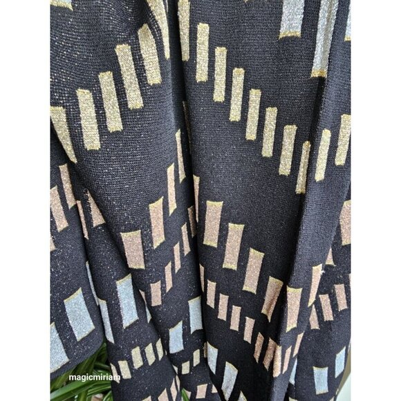 BNWT Ted Baker London Knitted Swing Dress With Metallic Cotton Reels - Picture 10 of 14